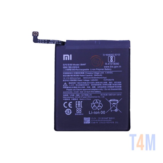 Bateria BM4F para Xiaomi Mi A3/Mi 9 Lite/Mi CC9E 4030mAh 